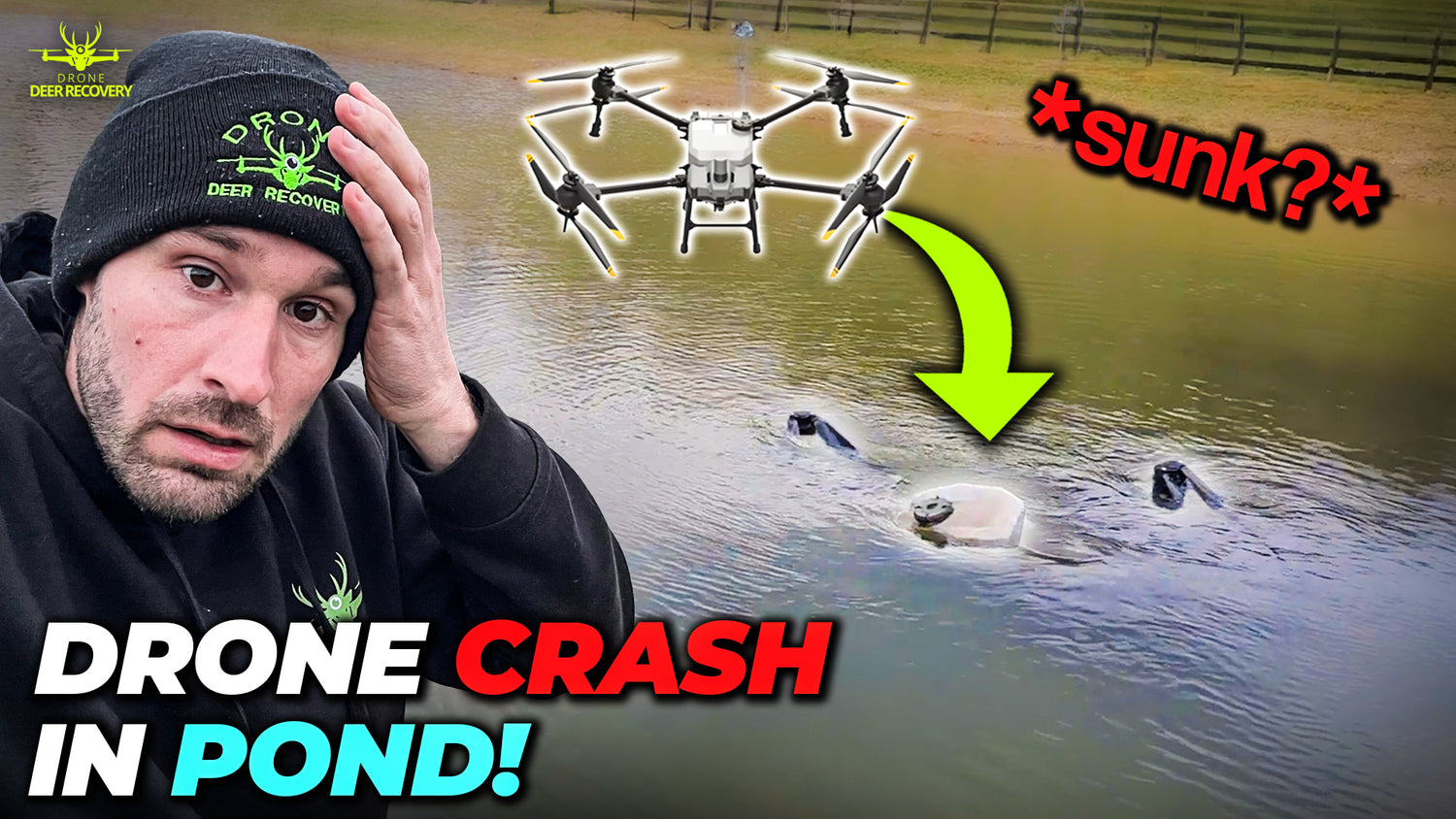 $20k Drone Lands in Pond, Will it Fly Again: DJI Agras T40