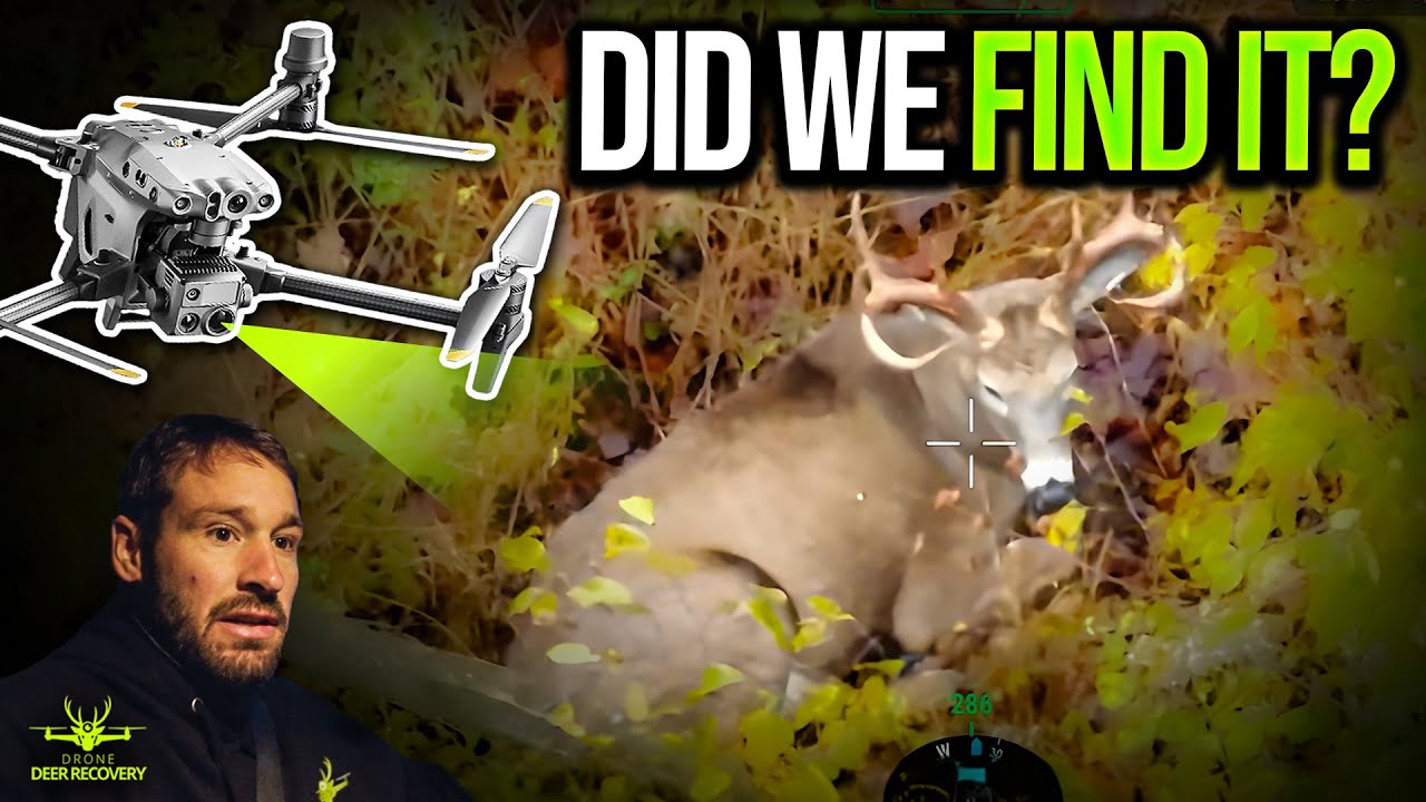 Thermal Drone Search For Buck Shot With Crossbow
