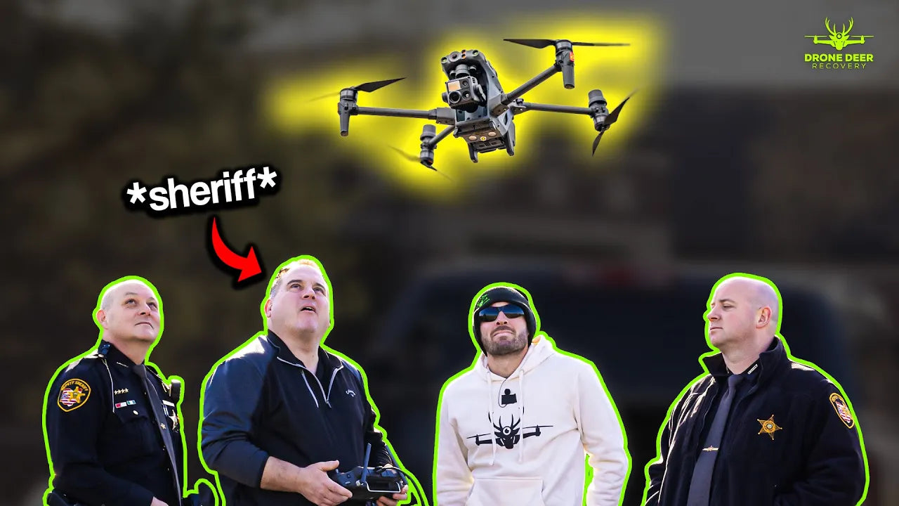 Sheriff Dept. Gets Thermal Drones 