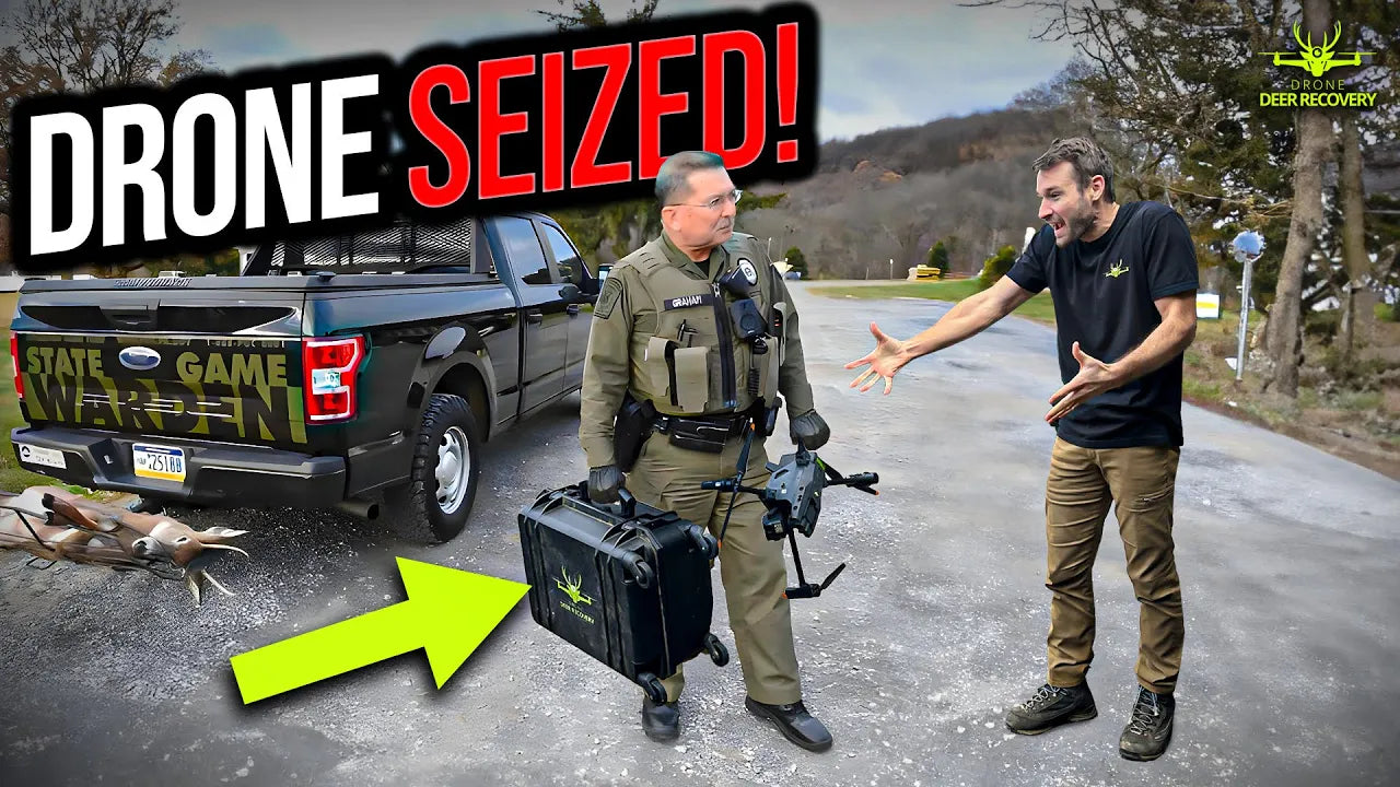 Talking about Drone getting seized 