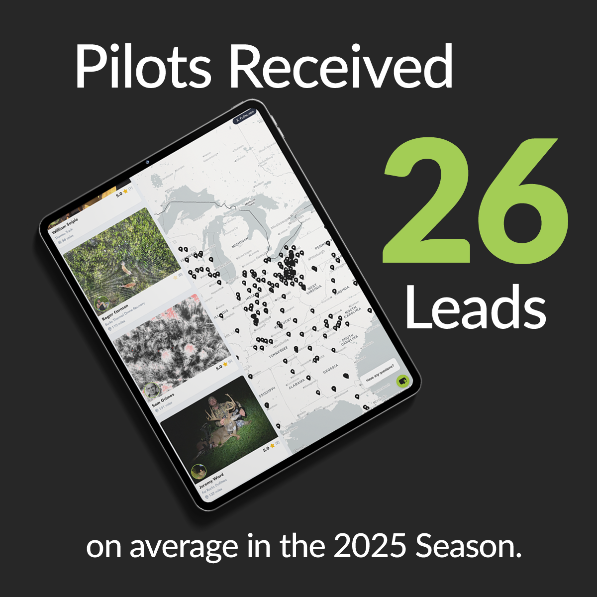 Pilot Locator Map Subscription