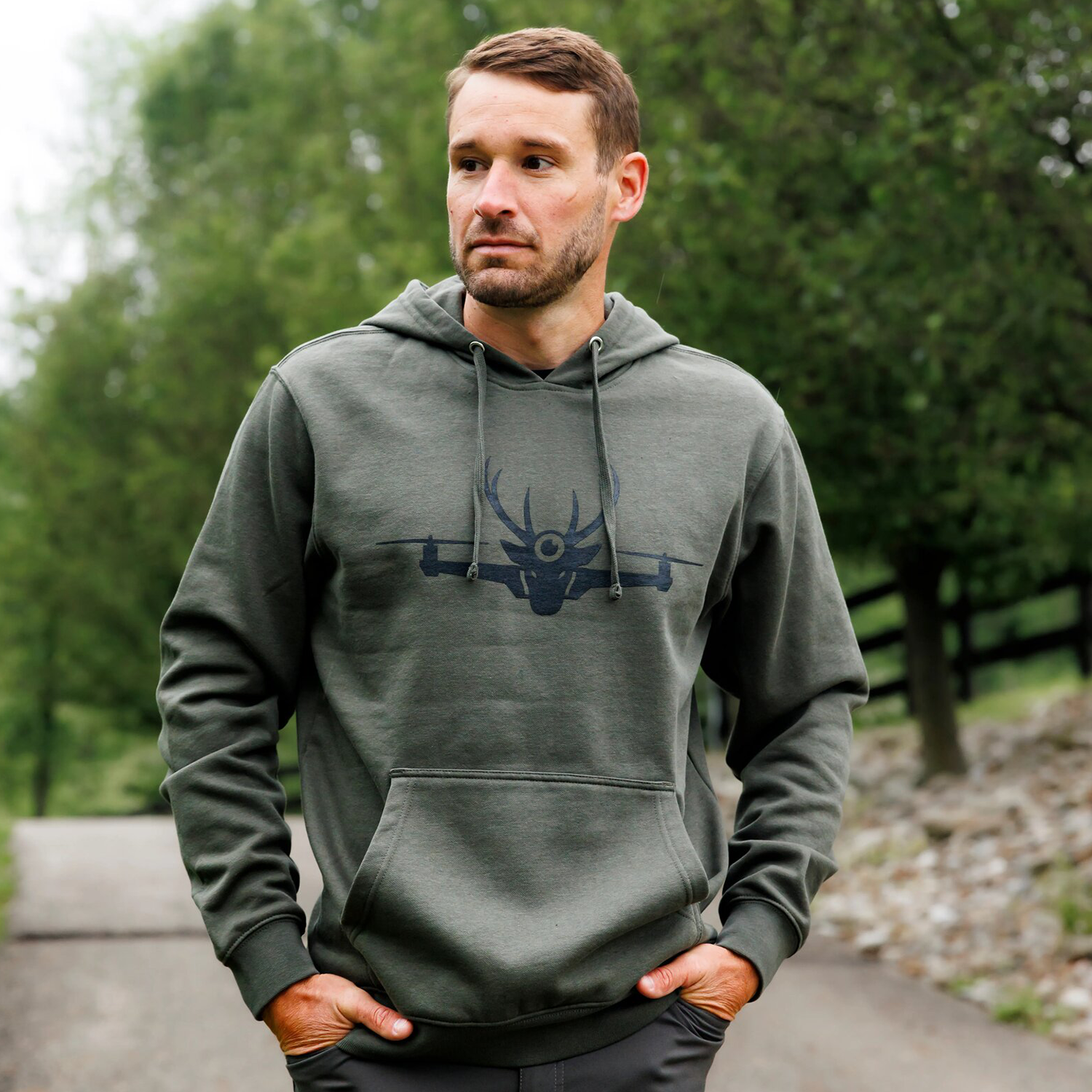 The "Drone Deer" Hoodie