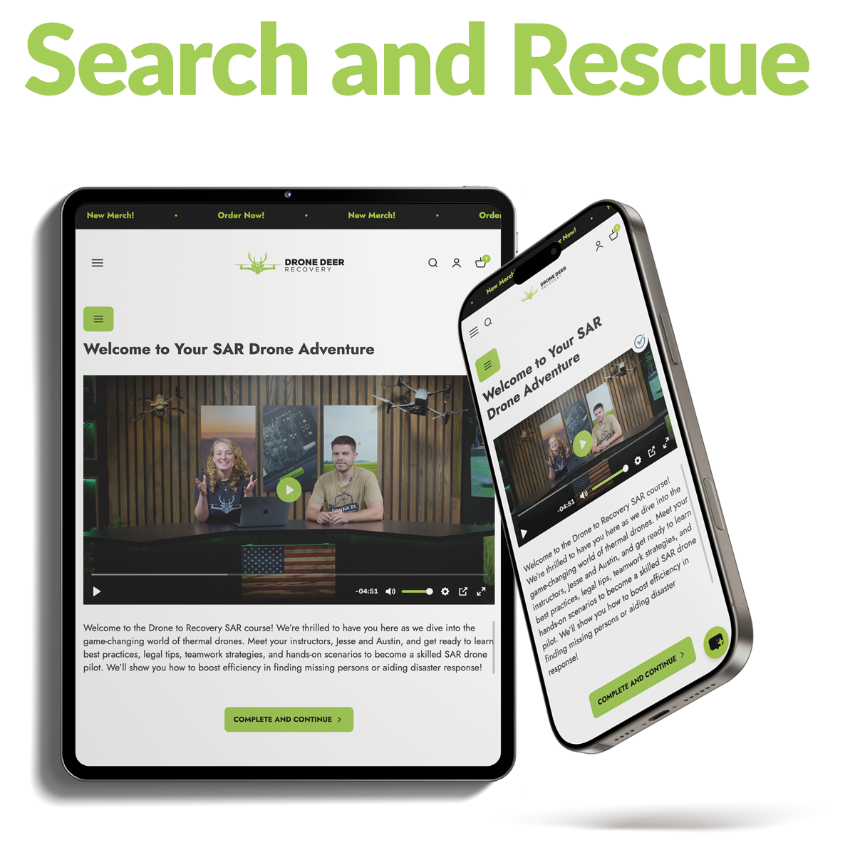 SAR Pilot Mastery – Thermal Drone Rescue Course