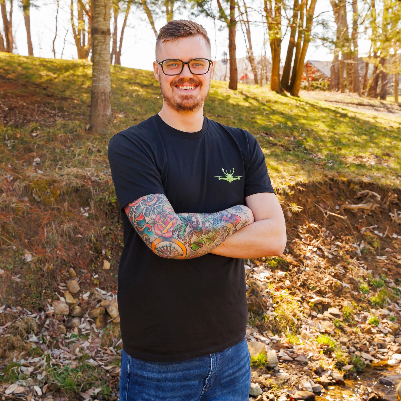 The Recovery Black T-Shirt