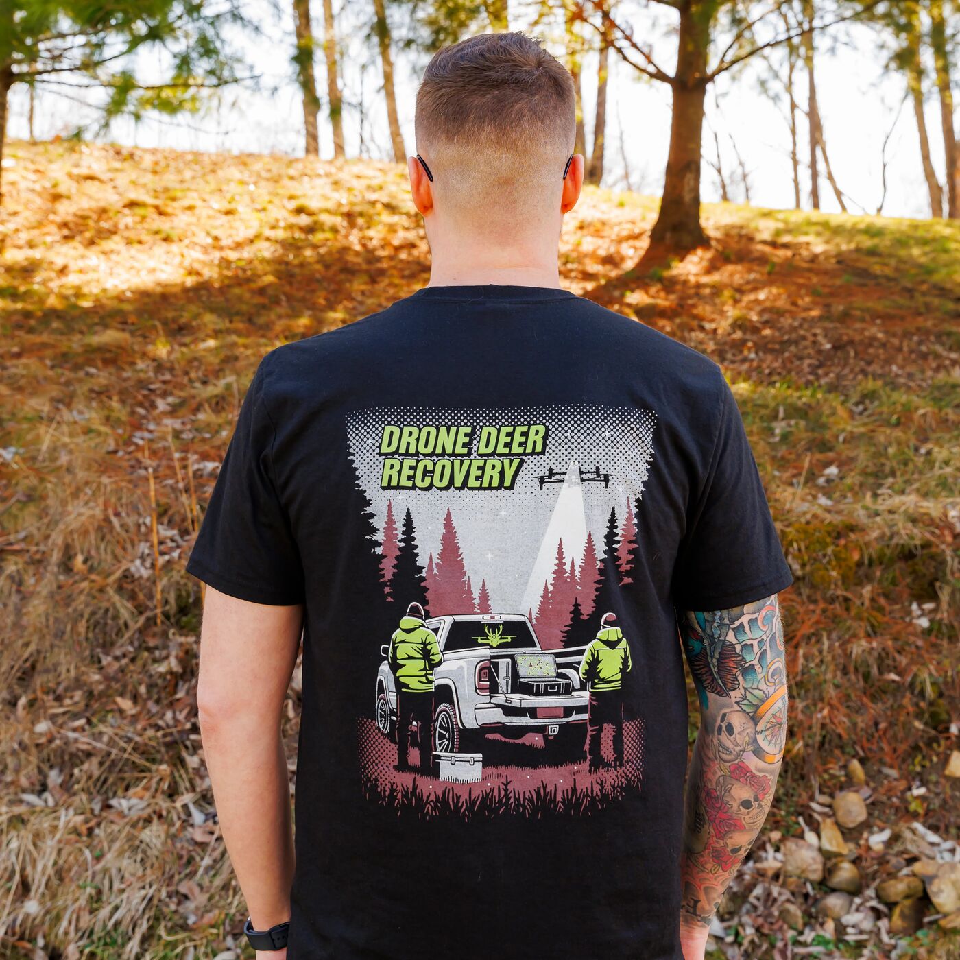 The Recovery Black T-Shirt