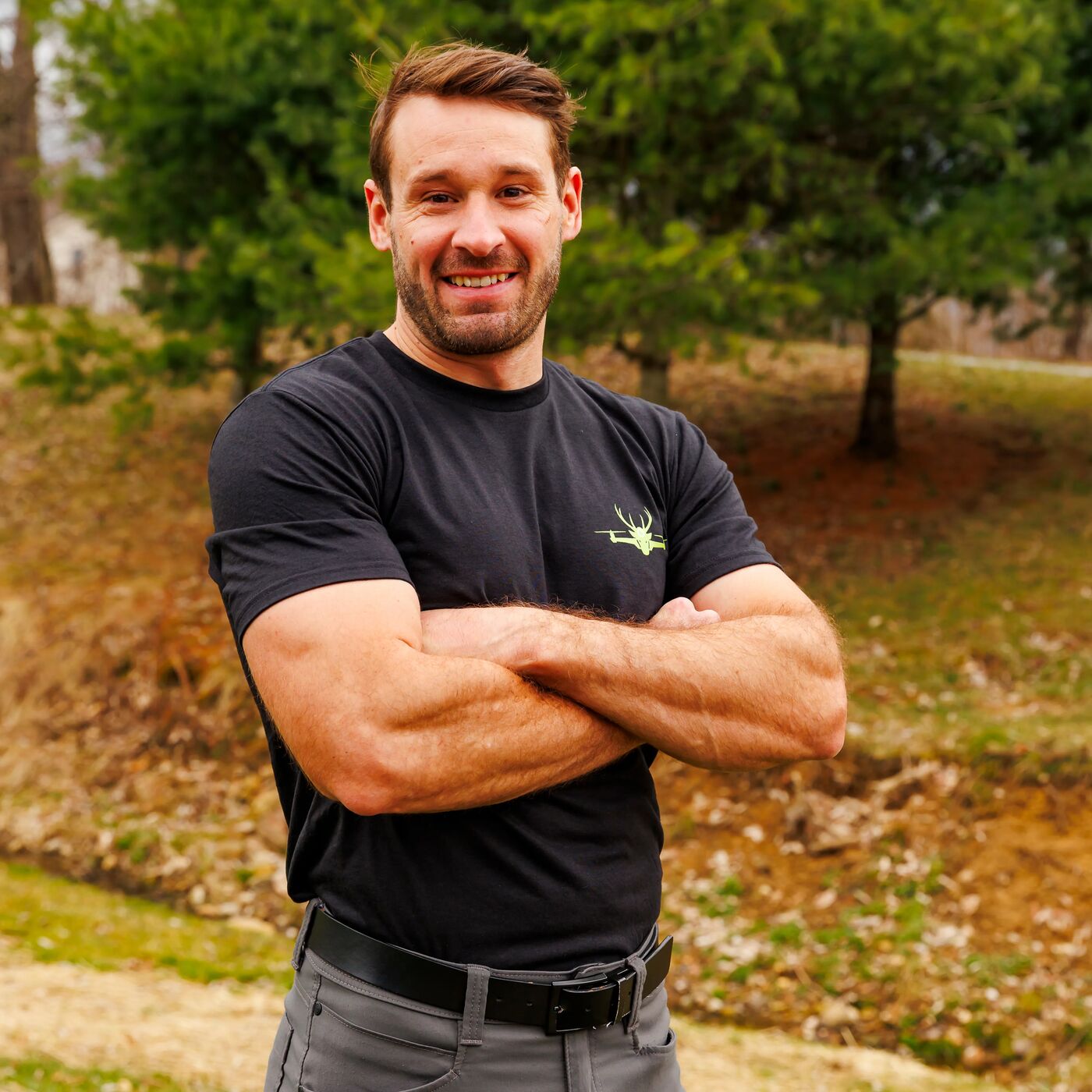 The Recovery Black T-Shirt