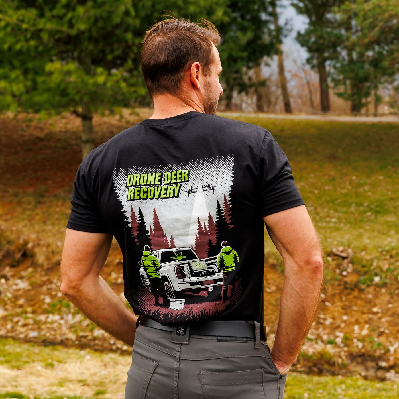 The Recovery Black T-Shirt