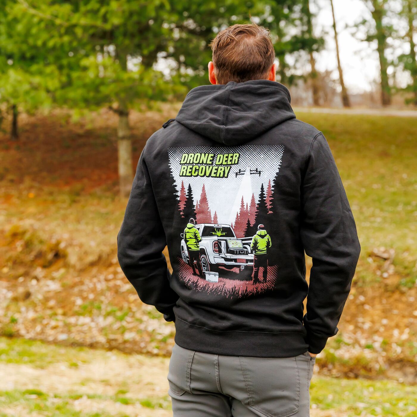 The Recovery Hoodie Black