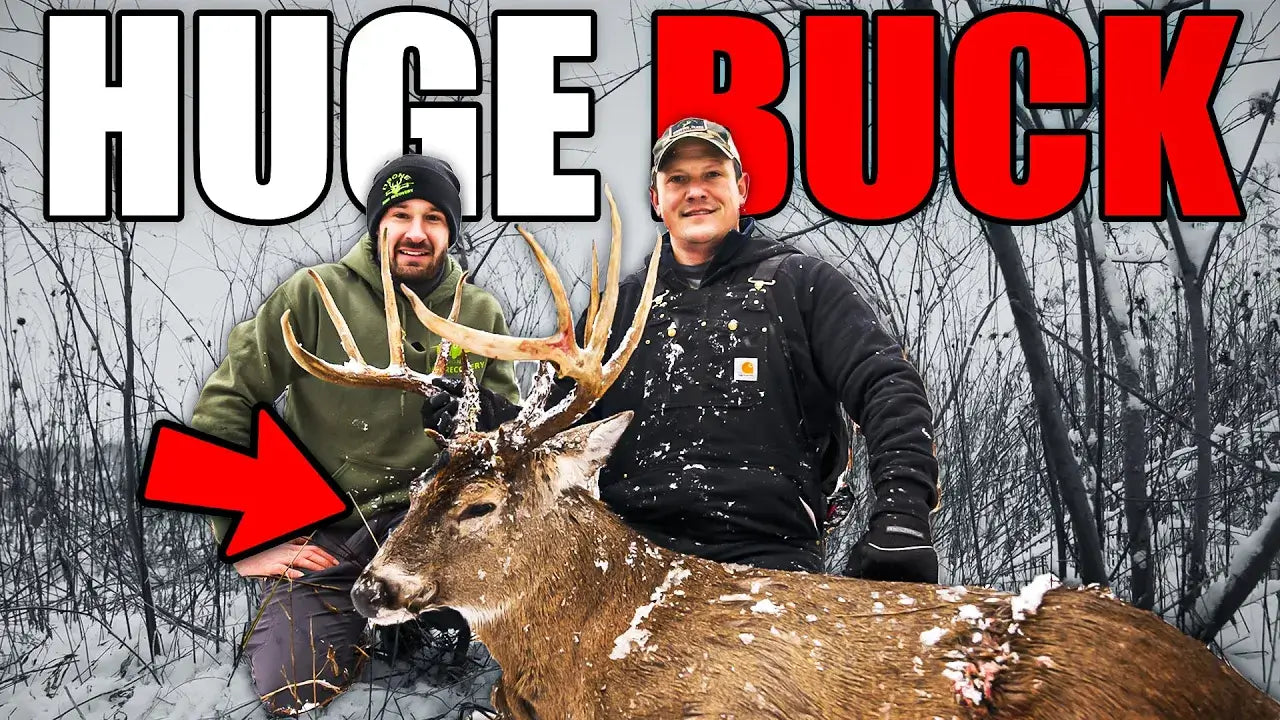 Buck is found in snowy conditions 24 hours later!