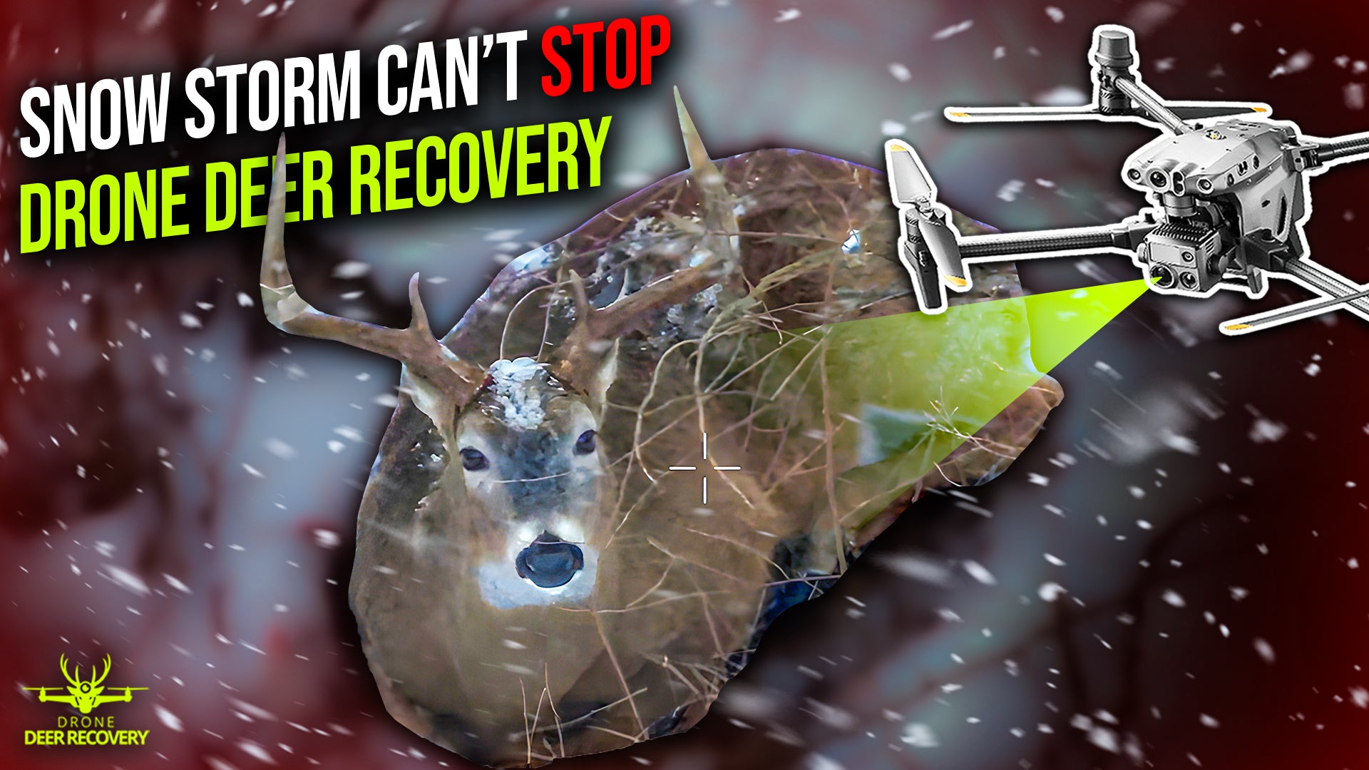 Snow Storm Can’t Stop Drone Deer Recovery from Locating Buck