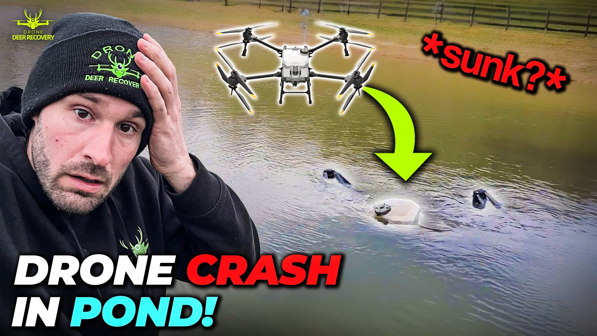 $20k Drone Lands in Pond, Will it Fly Again: DJI Agras T40