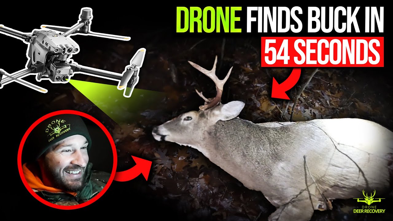 Drone Finds Buck in 54 seconds