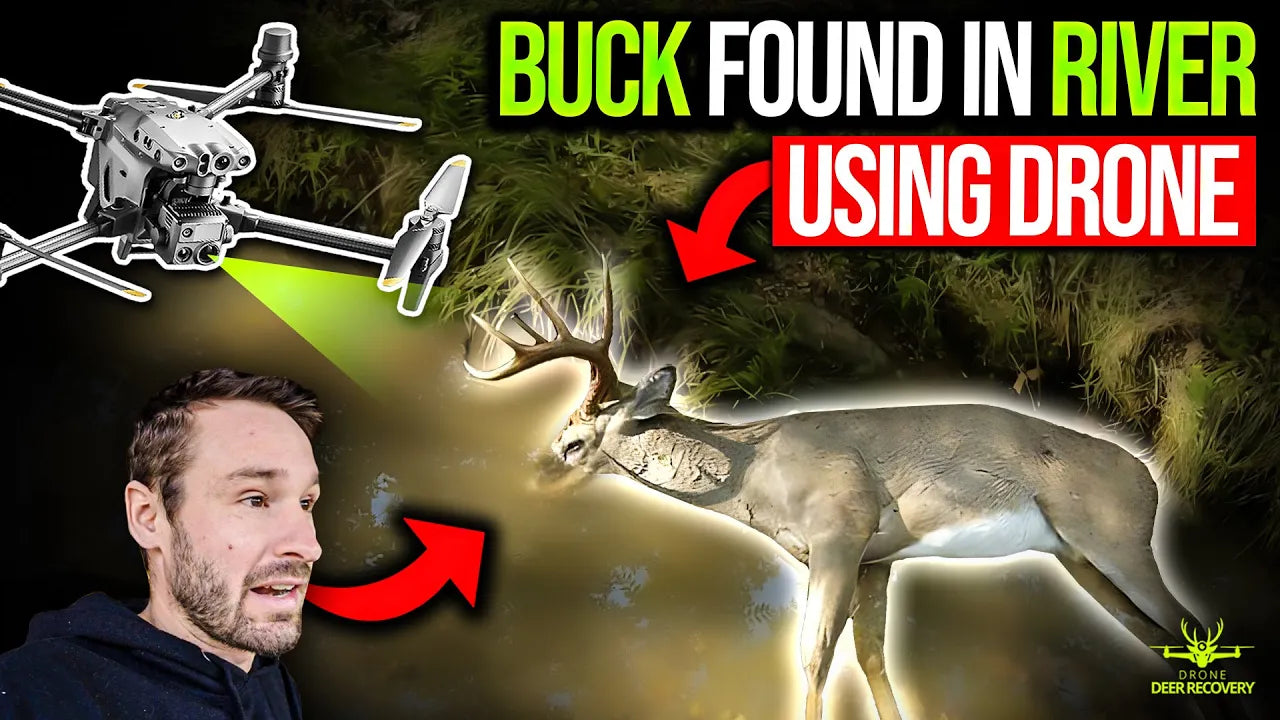 Can Thermal Drone Find Deer in Water