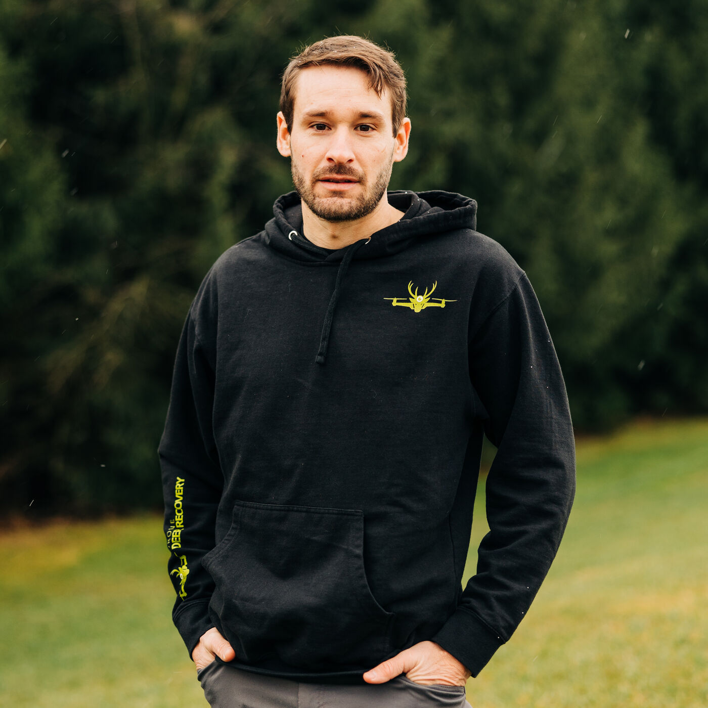 The Original Drone Deer Recovery Hoodie
