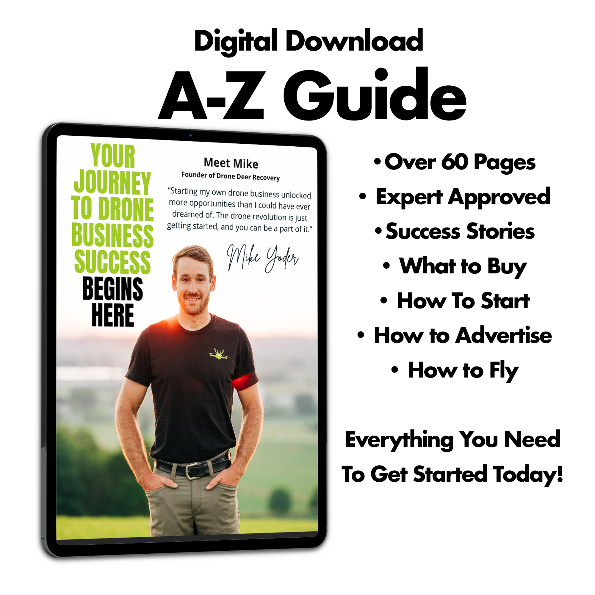 The Complete A-Z Guide - Start Your Own Drone Business