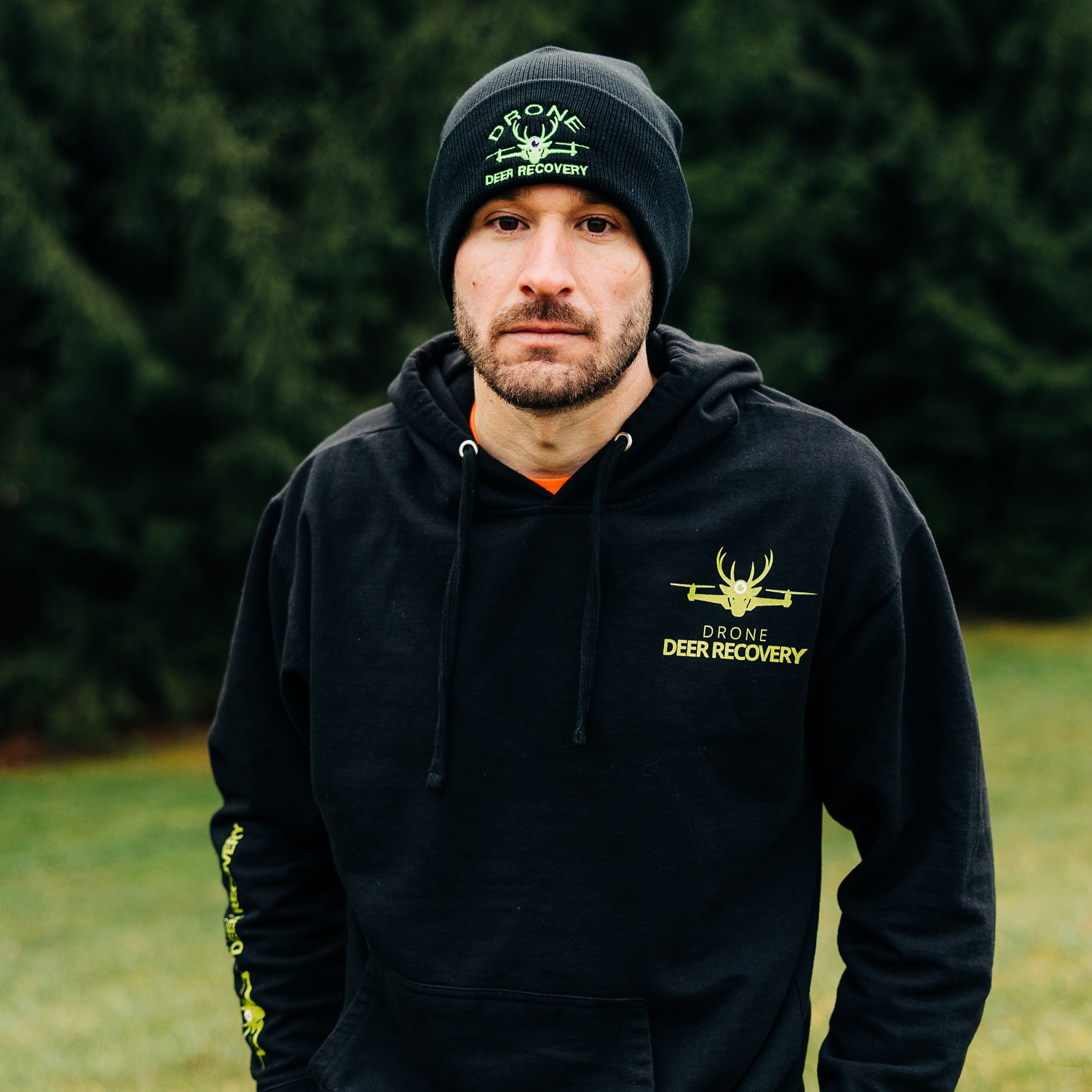 Drone Deer Recovery Beanie