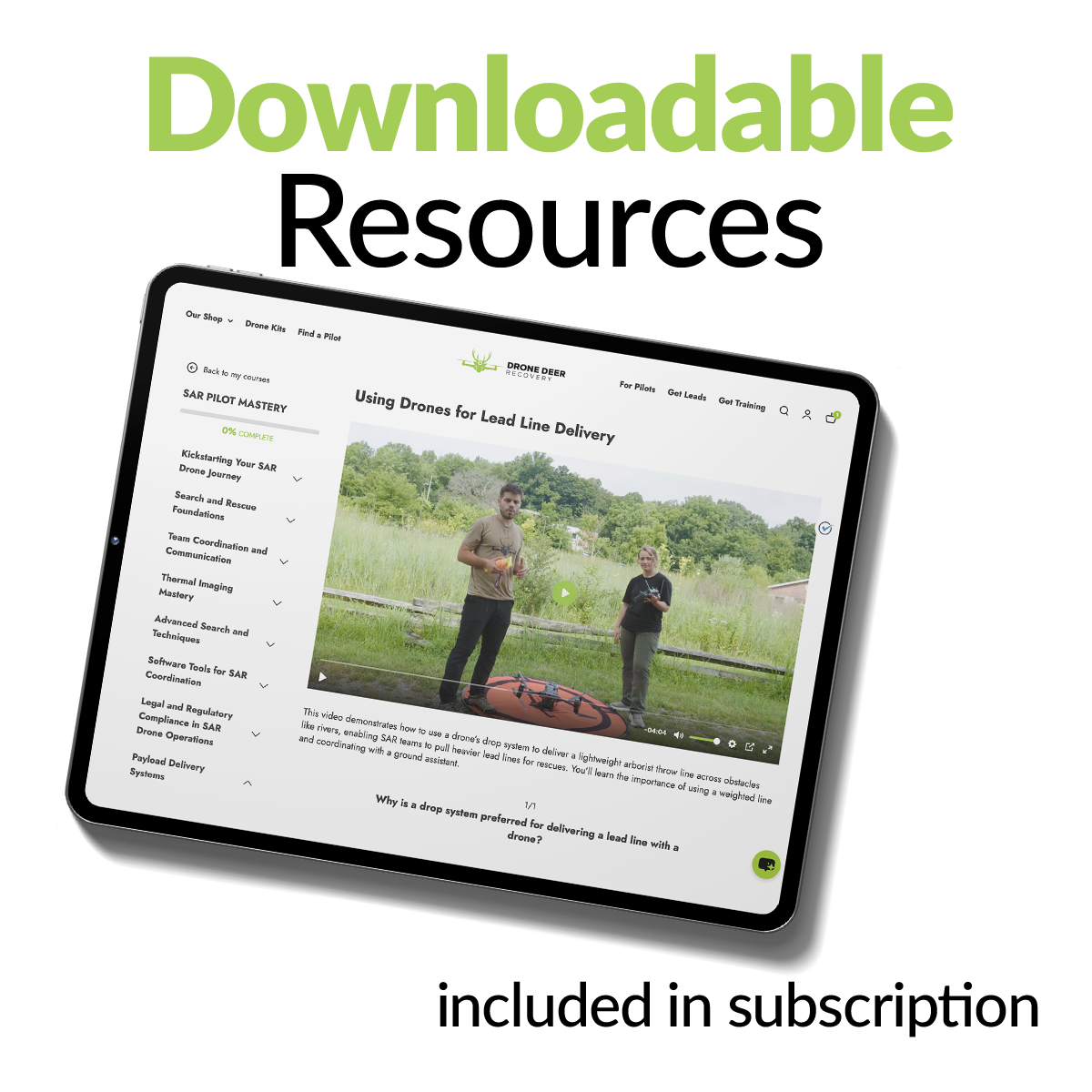 SAR Pilot Mastery – Thermal Drone Rescue Course