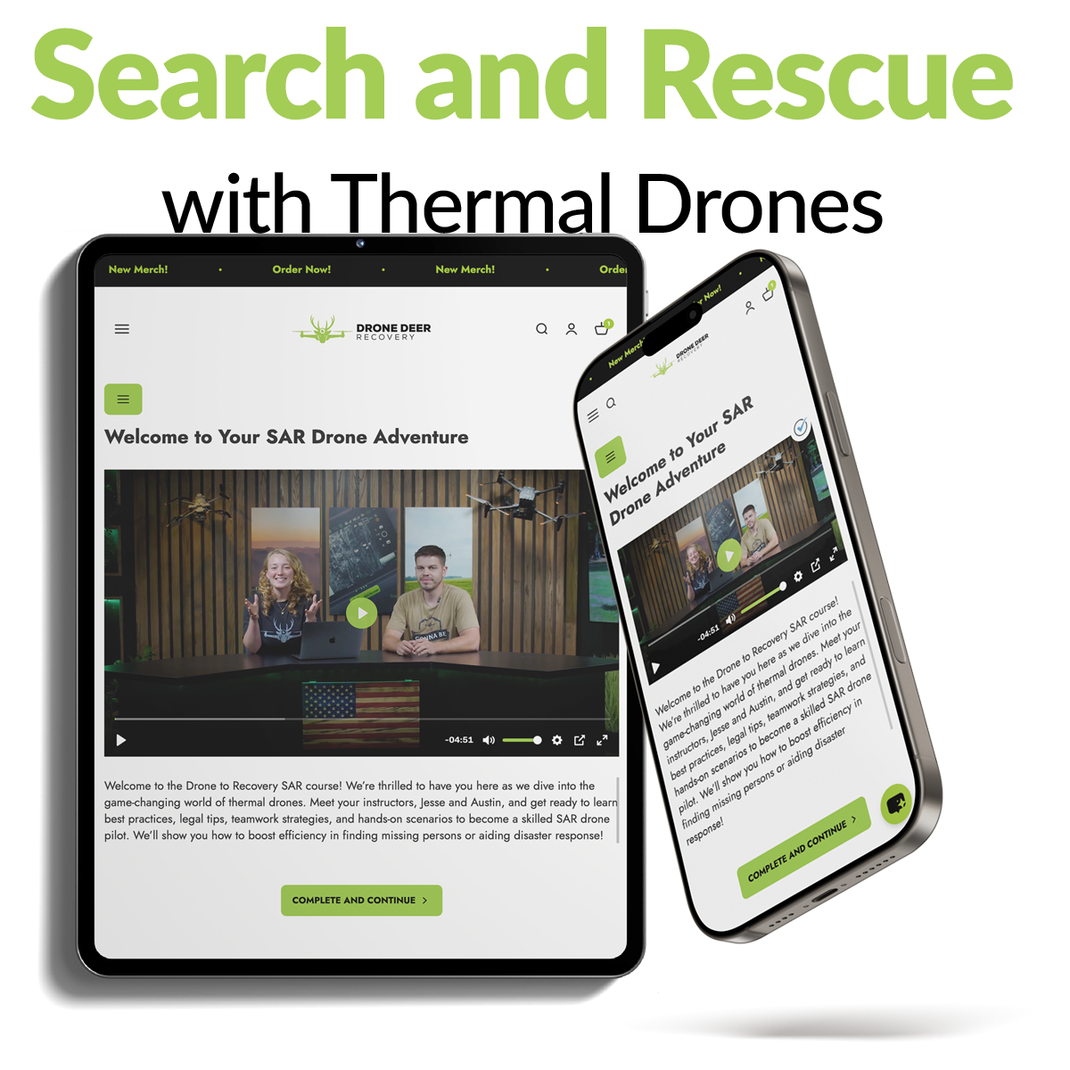 SAR Pilot Mastery – Thermal Drone Rescue Course