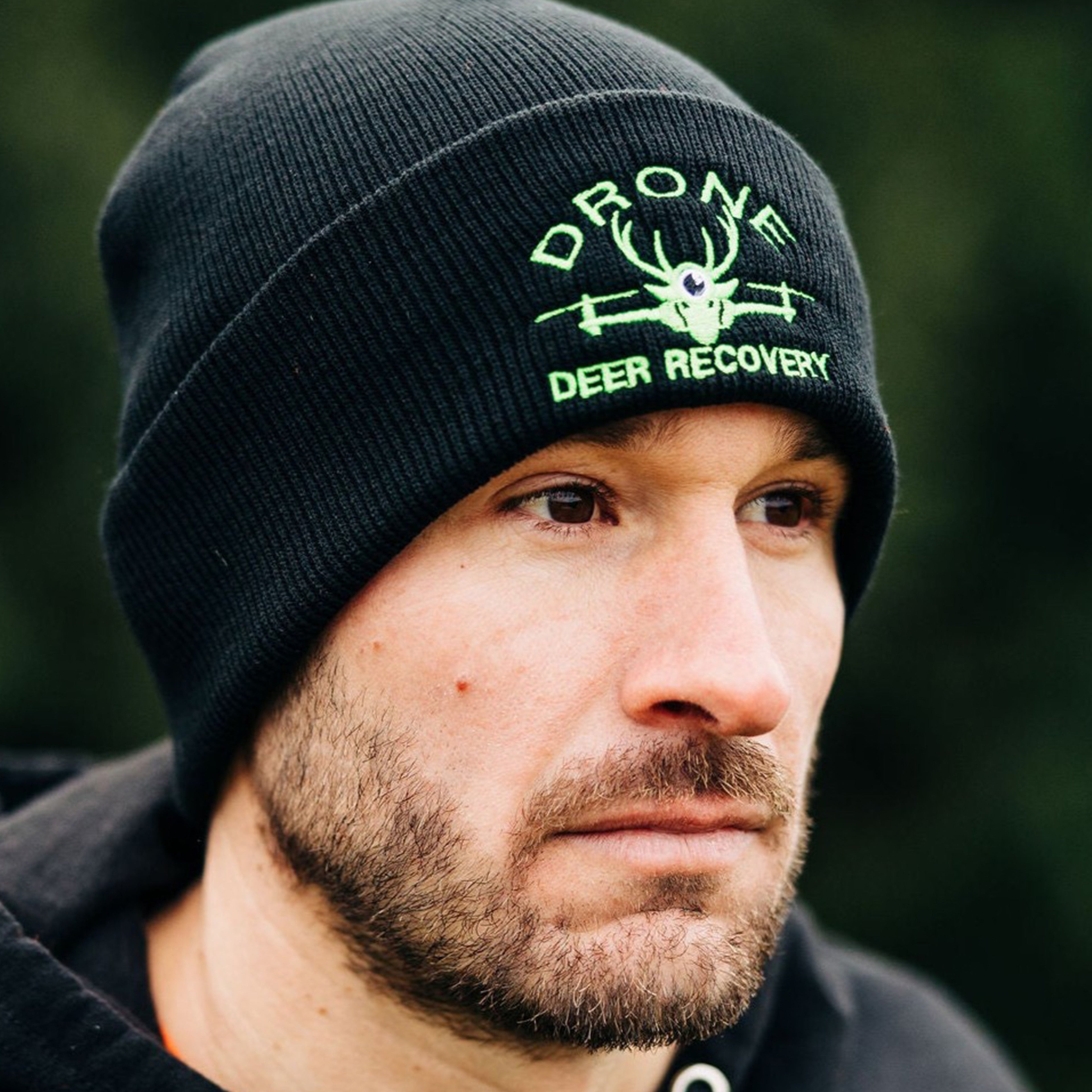 Drone Deer Recovery Beanie