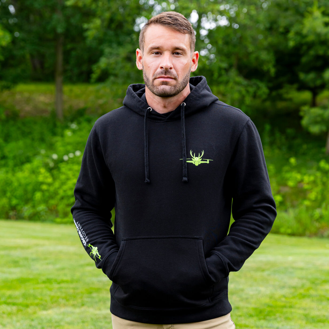 The Original Drone Deer Recovery Hoodie